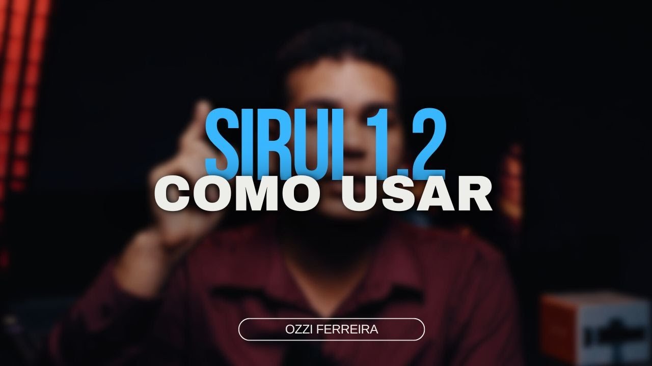 COMO USAR A SUA LENTE SIRUI 1 2 AUTO FOCO