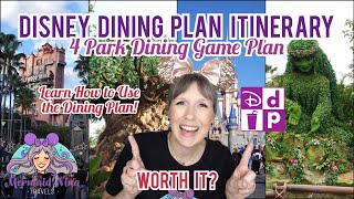 Disney Dining Plan 2024 - Itinerary