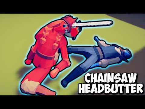 🪚Chainsaw Headbutter vs Every Faction 1v1 - Totally Accurate Battle Simulator TABS