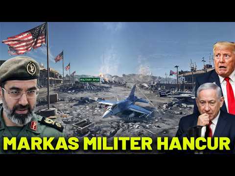 Gelombang Rudal Iran Guncang Tel Aviv! Iron Dome Israel Kehabisan Amunisi