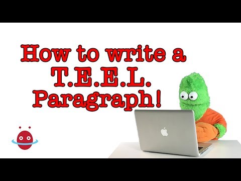 How to write a TEEL paragraph 💻