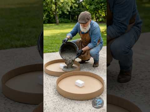 From Cardboard Mold to Luxury S-Shaped Side Table – Grandpa DIY