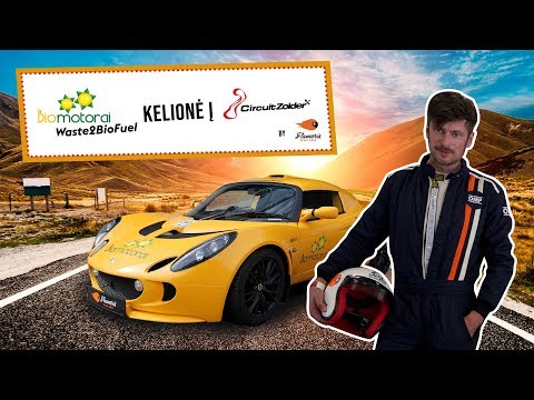 Biomotorai Waste2BioFuel kelionė į Circuit Zolder trasą | By Flameris racing | K. Raišys | Lotus