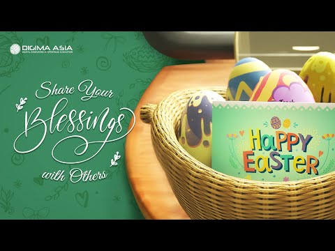 Happy Easter 2019 (3D Animation by digima ASIA)