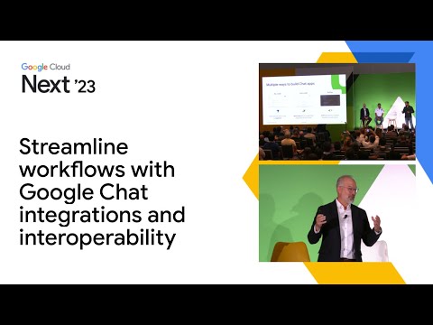 Streamline workflows with Google Chat integrations and interoperability