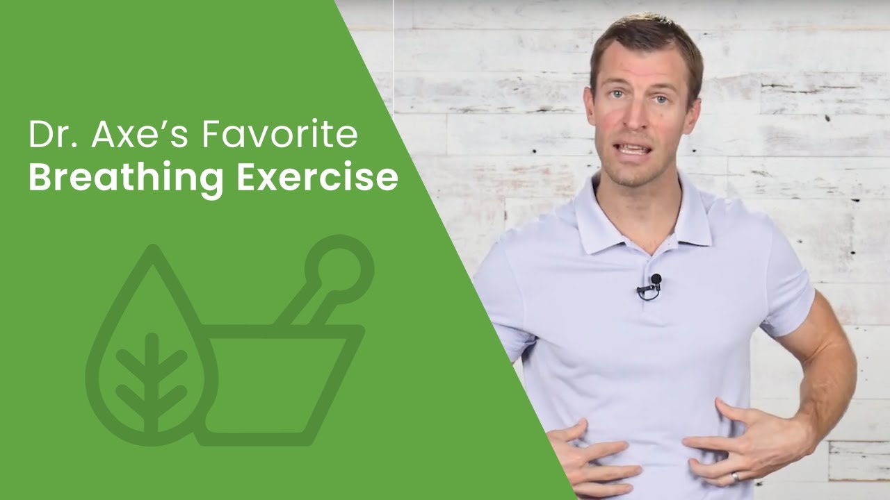 The Best Breathing Exercise to Decrease Stress & Improve Sleep | Dr. Josh Axe