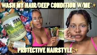 Do My Hair With Me!! 🥰 || Deep Condition✨.