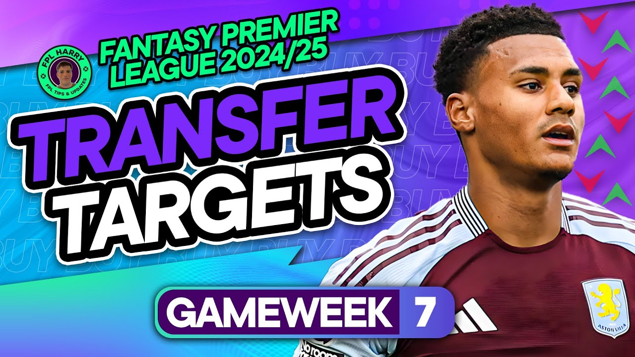 MY FPL GW7 TRANSFER TARGETS ♻️ Johnson of Spurs + Palmer Essential? | Fantasy Premier League 2024/25