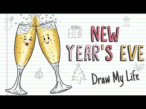 世界各國跨年時都在做什麼？！(New Year Traditions Around The World | Draw My Life Happy New Year 2019)