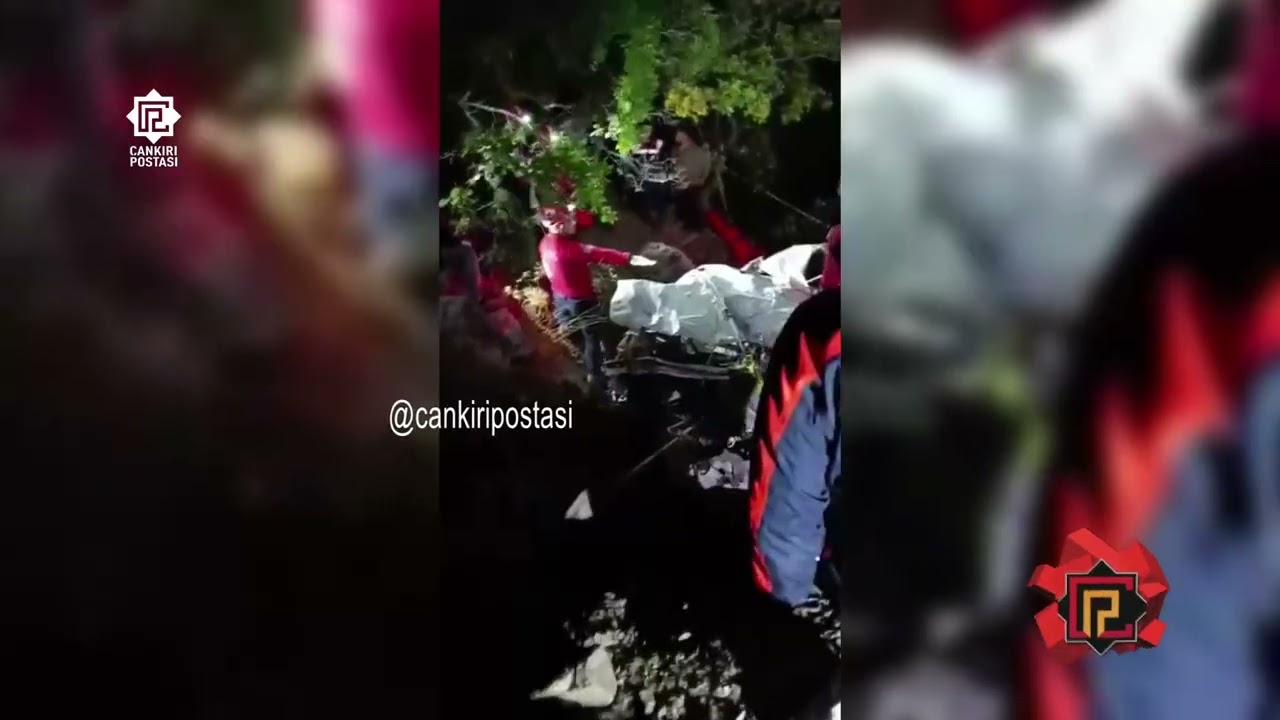 Çankırı’da feci kaza! Uçuruma yuvarlanan otomobilde 4 kişi öldü