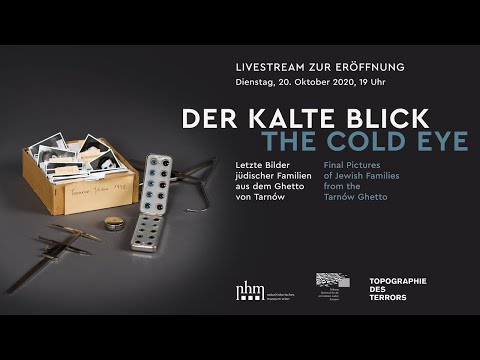 Der kalte Blick. The cold eye. Ausstellungseröffnung in der Topographie des Terrors