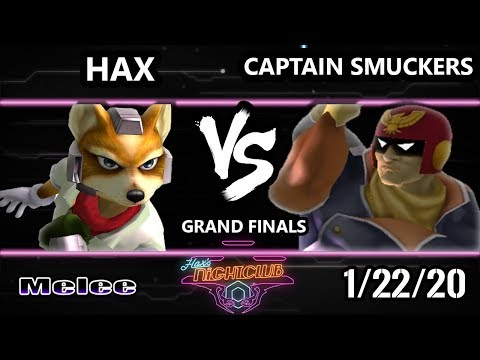 Hax’s Nightclub S1E4 - Captain Smuckers (Captain Falcon) Vs. Hax (Fox) SSBM Grand Finals