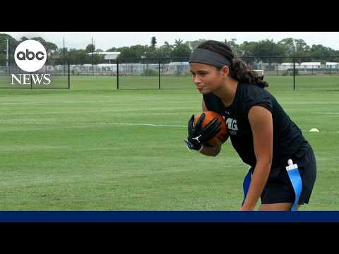 Meet the girls forging a future for flag football
