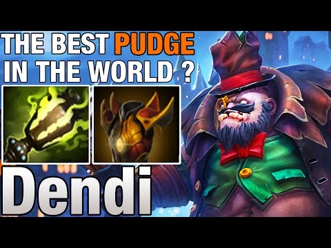 Dendi Pudge - The Best Pudge in The World ? - Support Pudge - META - 7.02 Dota 2