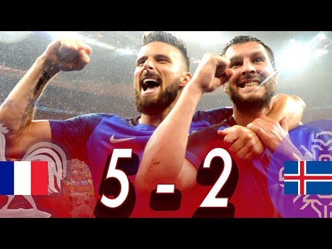 🇫🇷 France vs Iceland (5–2) | Euro 2016 Quarterfinal | Road to Glory