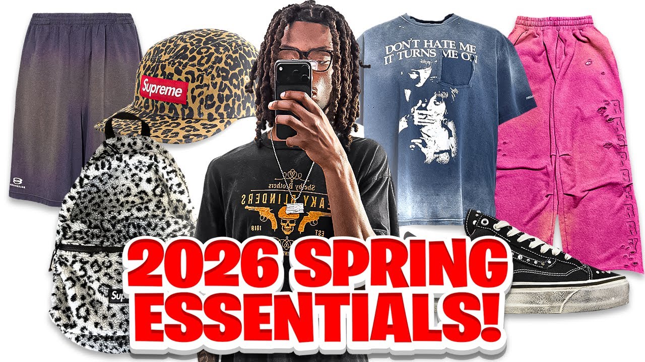 SPRING WARDROBE ESSENTIALS YOU NEED IN 2026!