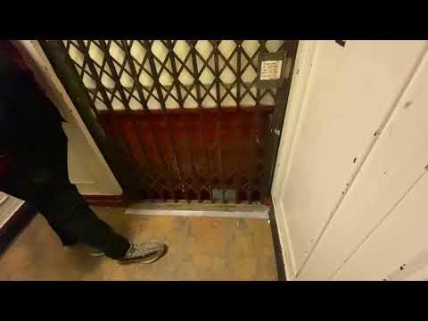 Vintage Gated Westinghouse Elevator in Shadyside of Pittsburgh, pa