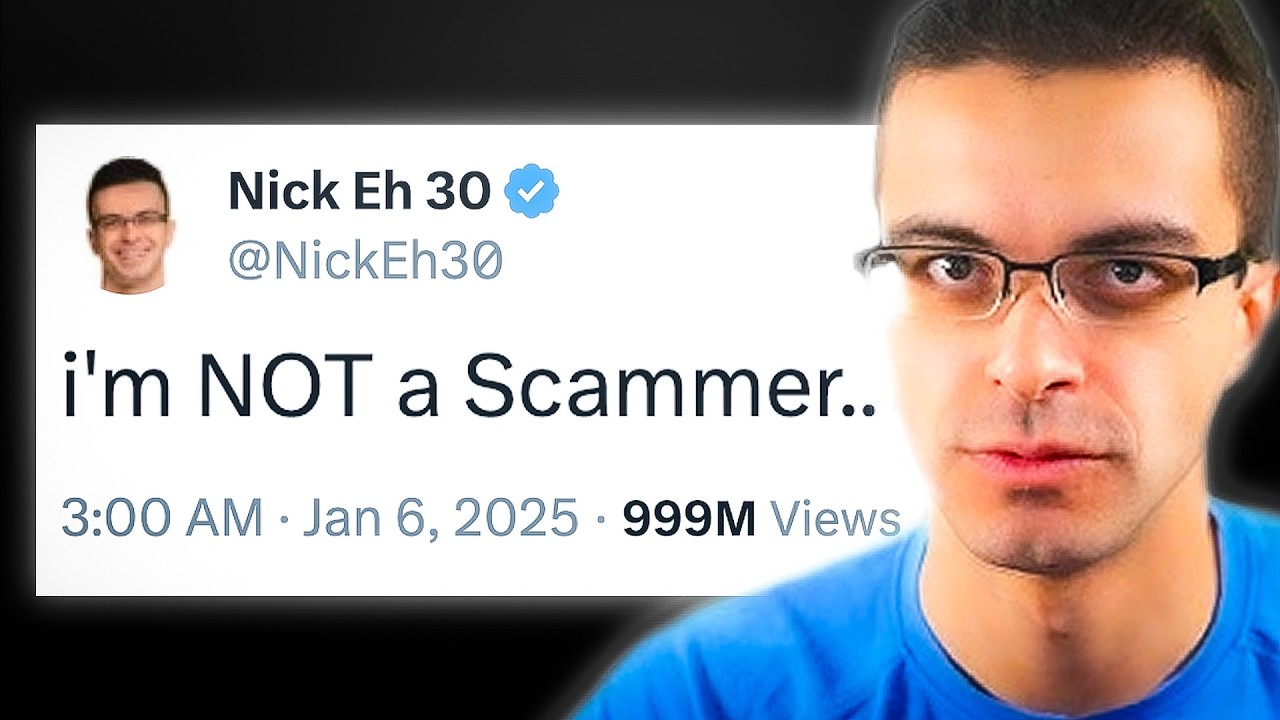 NickEh30 Just Responded to the Allegations..