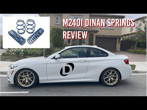 BMW M240i Dinan Springs and Ride Quality and Handling Kit Review