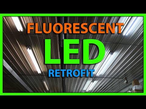 How To Convert 8ft Fluorescent Lights to LED - Ballast Bypass R17D to FA8