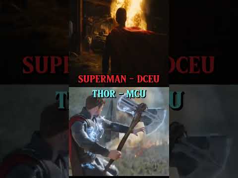 SUPERMAN (DCEU) VS THOR (MCU) AGAIN (With Proof)