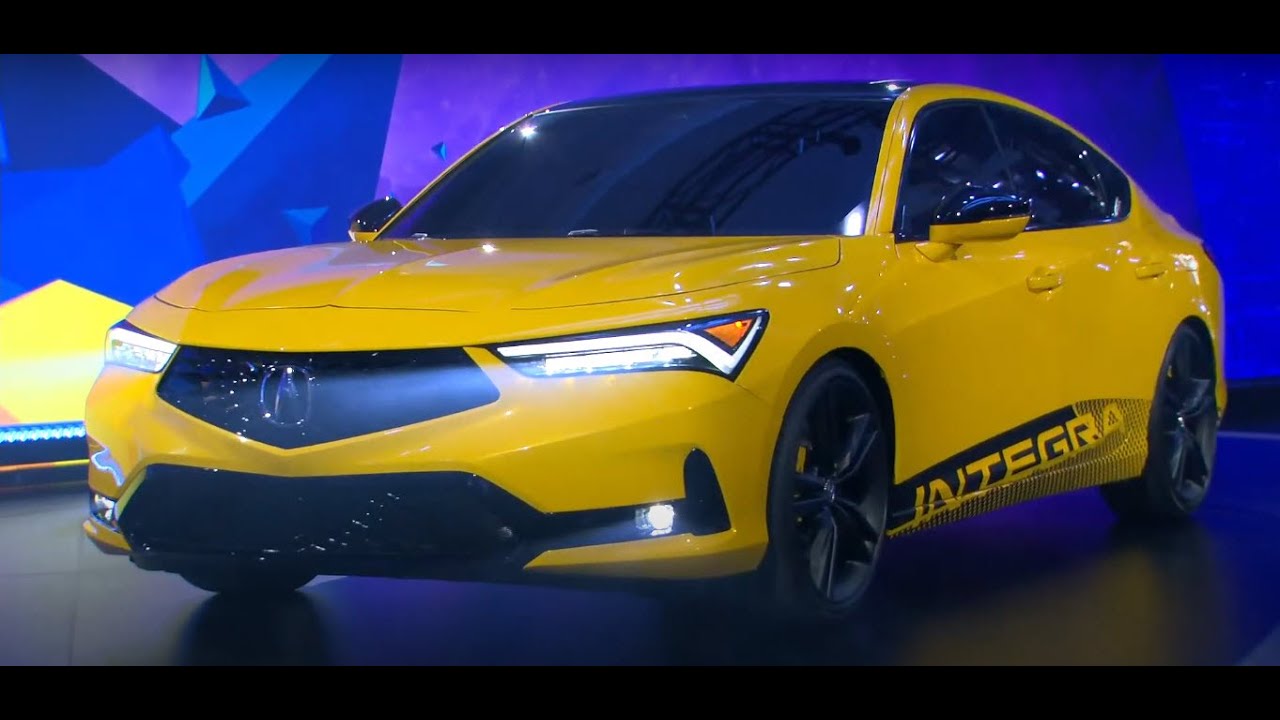 World Debut: New Integra Prototype