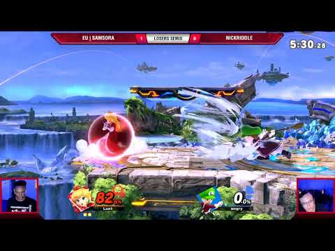 VS Weekly 2/6/20 - Losers Semis - eU | Samsora (Peach) vs NickRiddle (Bowser) - SSBU