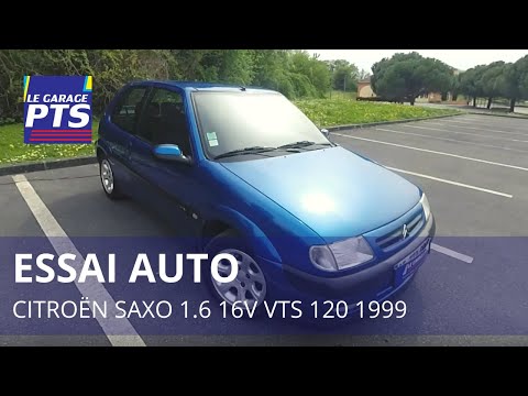 TEST - CITROEN SAXO VTS 1.6 16V  120 1999 - FRANCE