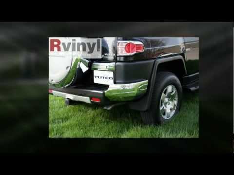 Putco FJ Cruiser Chrome Bumper Corner Covers - Front & Rear