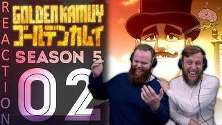 SOS Bros React - Golden Kamuy Season 5 Episode 2 - Send Up the Fireworks!