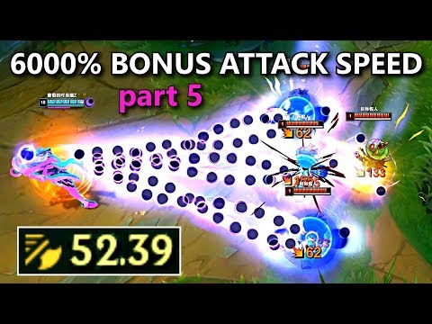 30.00+ ATTACK SPEED MONTAGE 5! (Aphelios, Garen, Olaf, Yasuo, Malphite & more!)