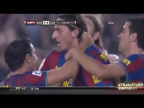 Zlatan Ibrahimovic amazing goal vs Zaragoza