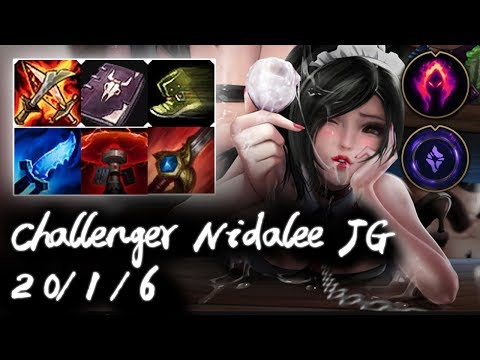 Challenger Nidalee Jungle vs Shyvana | Korea High Elo Replays