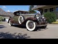 1930 Cadillac Roadster 452 CI V16 in Two Tone & Ride on My Car Story with Lou Costabile