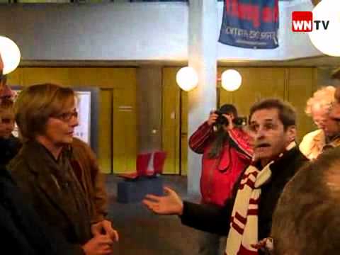 Fanprotestzug in Ahlen 20.11.2010