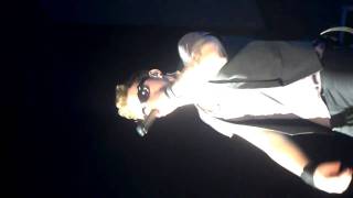 Danny Jones Rapping Tinie Tempah Pass Out Standing Front Row