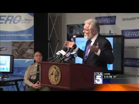 Surveillance Plane Now Patrolling Lancaster, CA "7 Days a Week" - Aug. 26, 2012