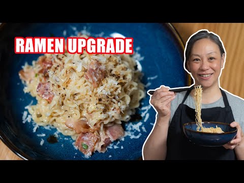 Ramen Carbonara is The Best Upgrade - East meets West