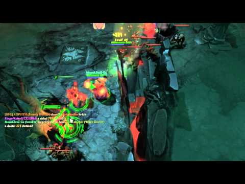 Dota 2 Invoker Blind Sunstrike OWNAGE LIKE A BOSS