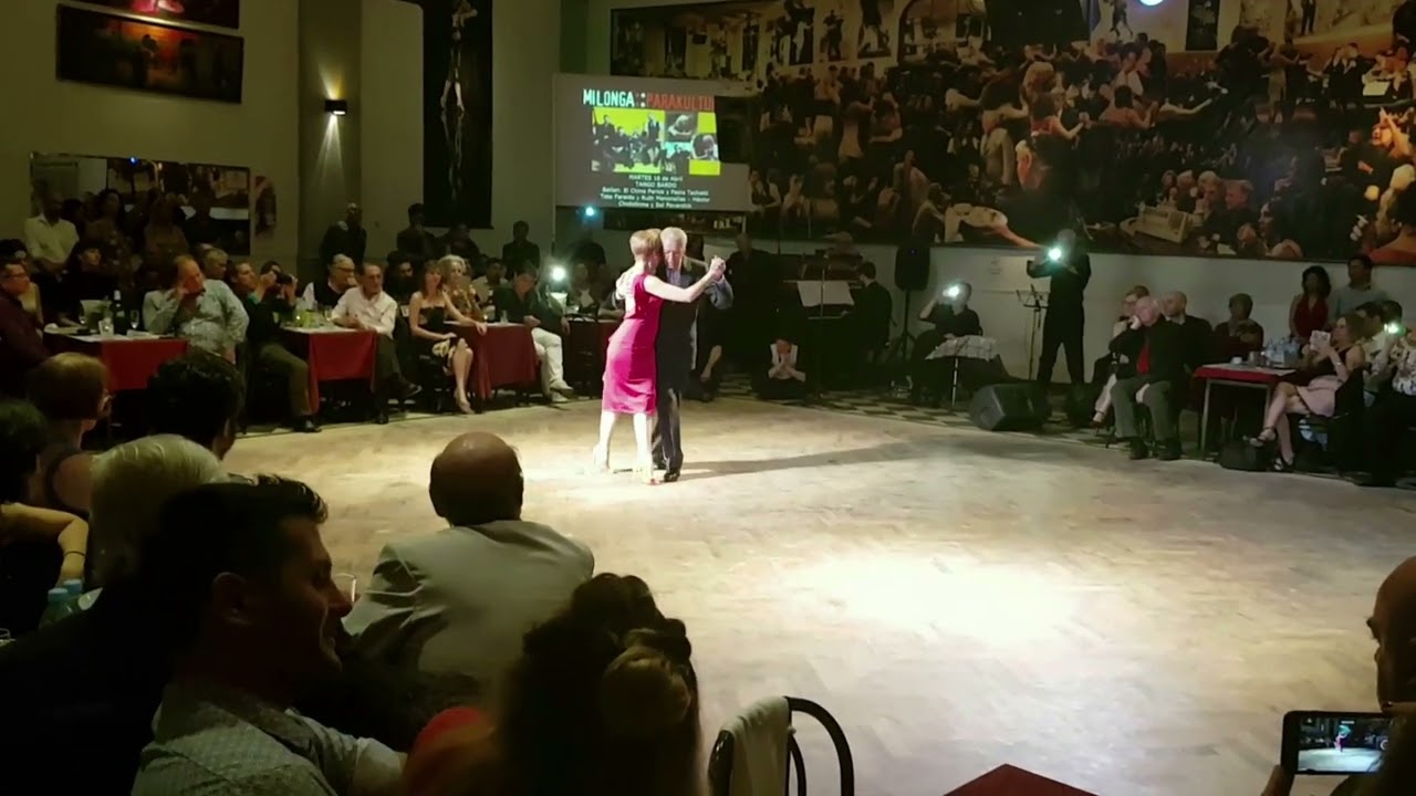 El Chino Perico con Paola Tacchetti