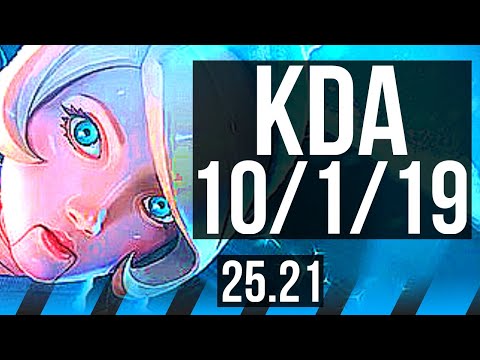 ORIANNA vs SYNDRA (MID) | 10/1/19, Legendary, 40k DMG | KR Diamond | 25.21