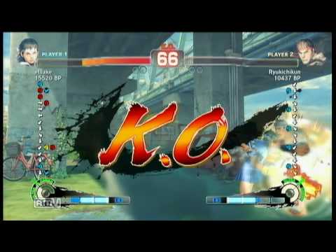 SSF4(XBOX360) Replay - Uryo(Sakura) VS Ryukichi-kun(Ryu)