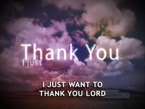 Thank You Lord  - Don Moen