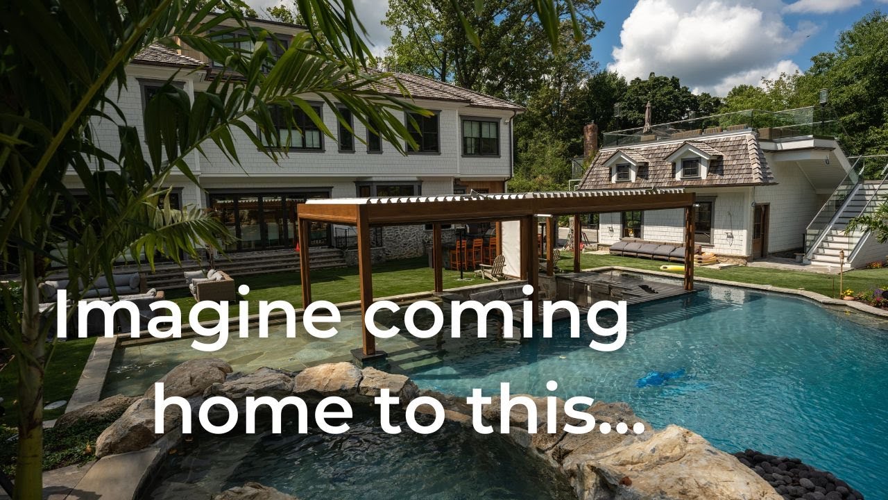 Luxury Sunken Bar Louvered Roof Pergola thumbnail