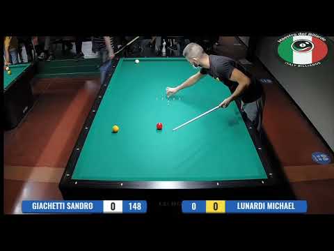 SANDRO GIACHETTI VS LUNARDI – Duello di Classe sul Panno Verde!