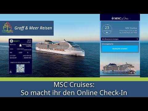 MSC Cruises: How to check in online