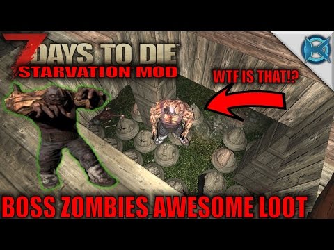 7 Days to Die Modded | Boss Zombies Awesome Loot | SP Let's Play Gameplay A15 | S01E07