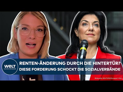 Video Thumbnail: DEUTSCHLAND: Renten-Änderung durch die Hintertür? Diese Forderung schockt die Sozialverbände