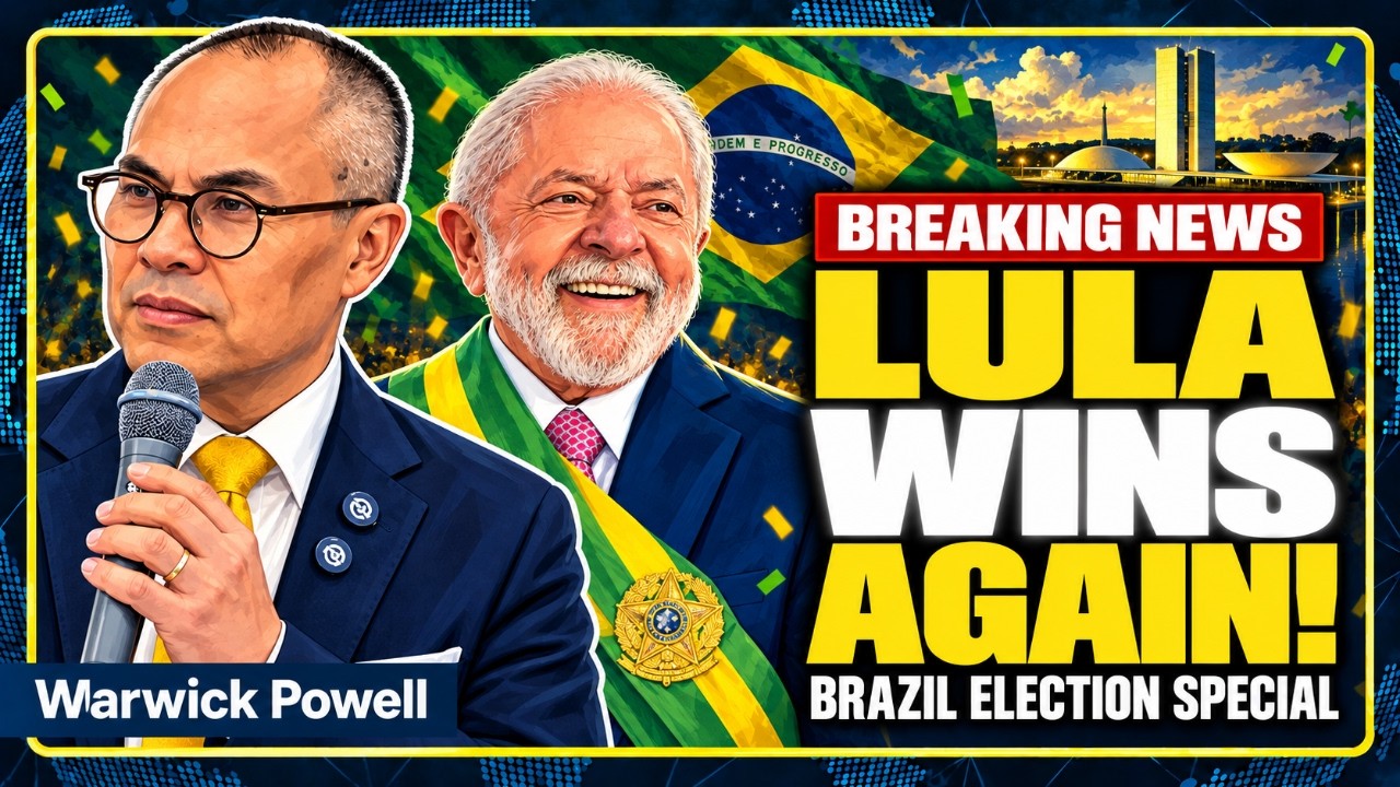 Lula Wins Brazil Elections: BRICS Remains Stable | With Dr. Warwick Powell