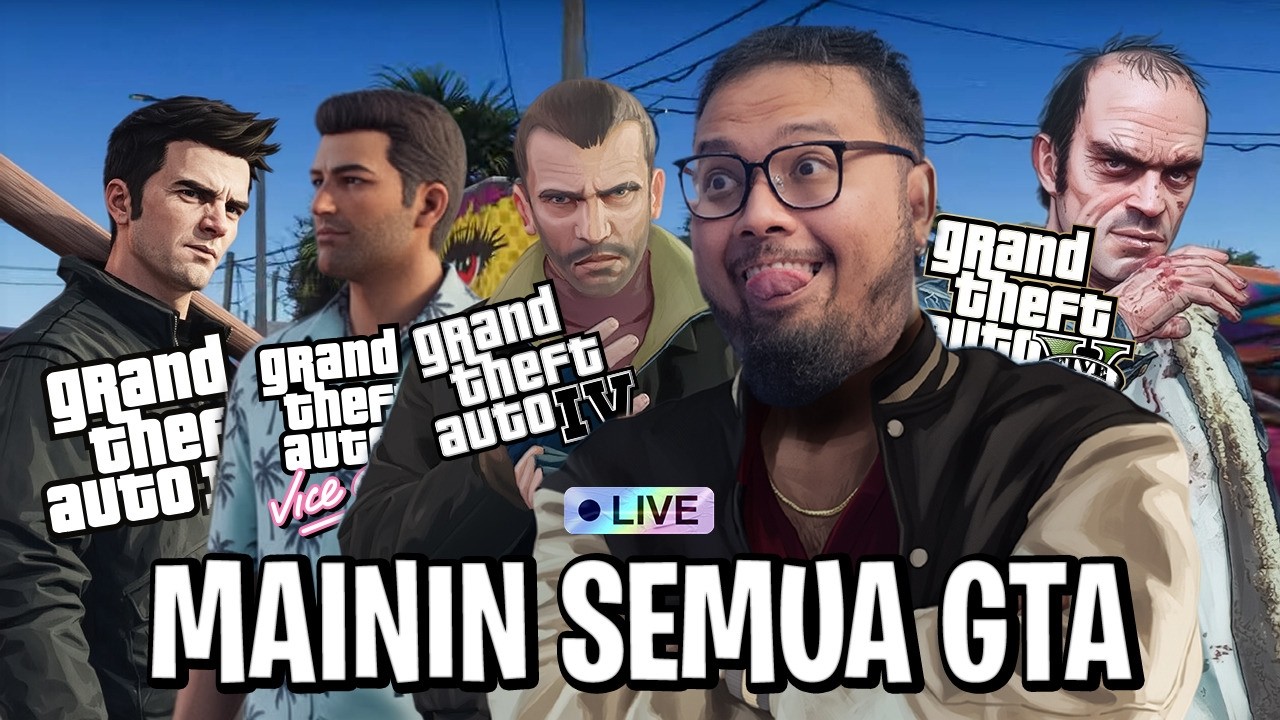 TAMATIN SEMUA GTA (ANY-RUN) Sebelum GTA 6! SAMBIL NGOBROL2! (PART 1)